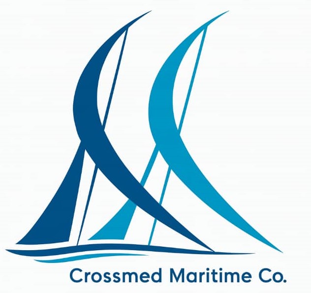 Crossmed Maritime Co. logo as hero